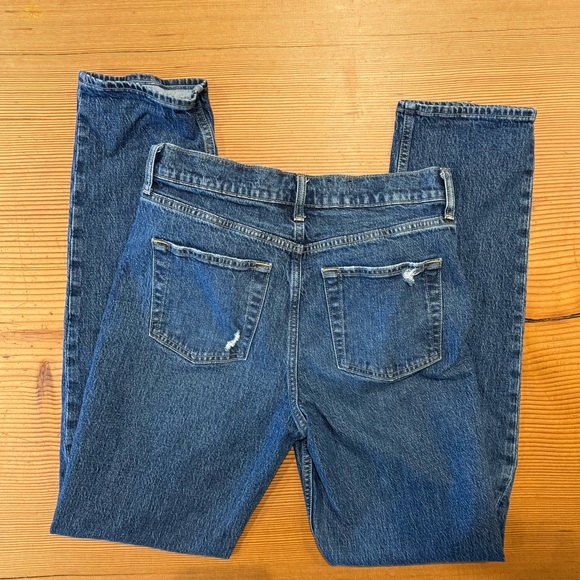 GAP Sky High Straight Blue Jeans - Picture 6 of 9